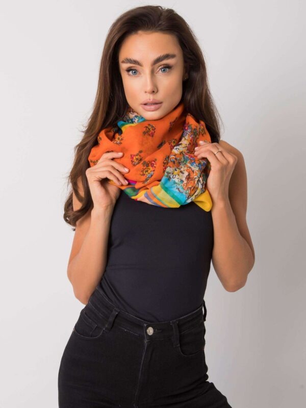 Orange scarf with