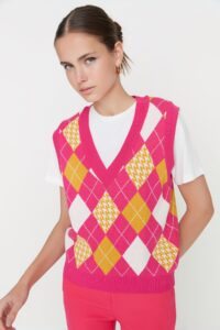 Trendyol Sweater Vest - Pink
