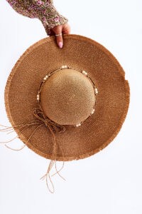 Women's fashion hat with decorative