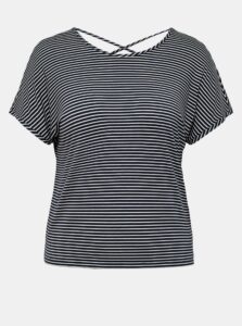 Blue-white striped T-shirt ONLY CARMAKOMA