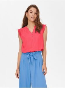 Coral Blouse ONLY Nina