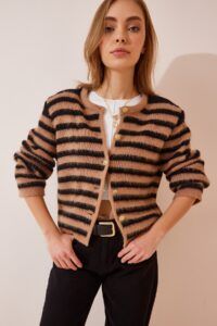 Happiness İstanbul Cardigan - Brown