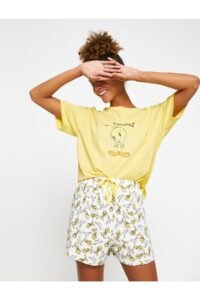 Koton Pajama Set - Yellow