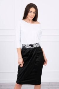 Skirt with sequins at the