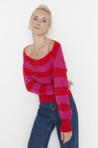 Trendyol Sweater - Red -