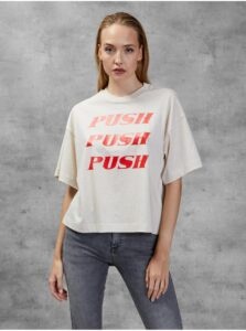 White Women's T-Shirt Diesel
