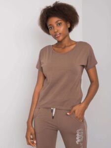 Women's brown T-shirt