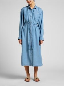 Blue Women's Midi dress with Lee