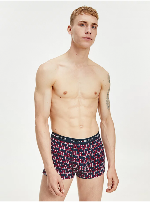 Blue and Red Patterned Boxers Tommy