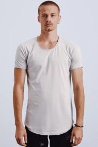 Light grey men's T-shirt