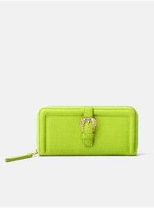 Neon Green Women's Wallet Versace Jeans