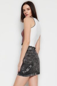 Trendyol Skirt - Gray