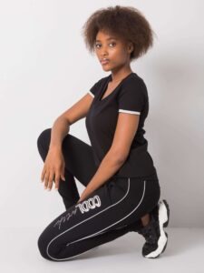 Black women's sweatpants with