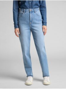 Blue Women Straight Fit Jeans Lee
