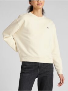 Cream Women's Loose Sweatshirt Lee