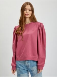 Dark pink Womens Sweatshirt Pepe Jeans