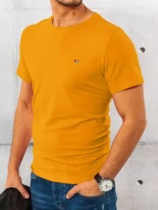 Men's T-shirt mustard