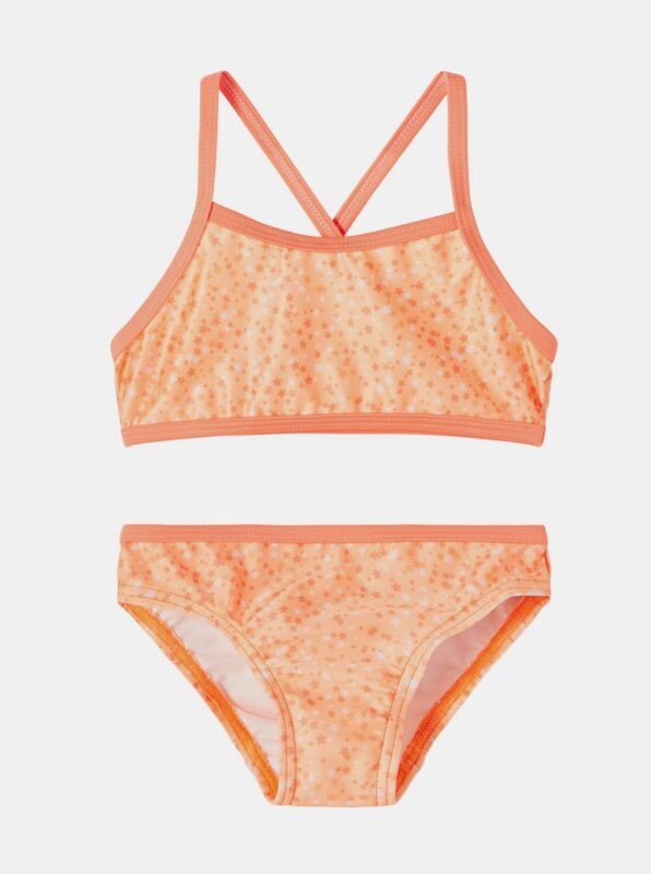 Orange Girls Patterned Two Piece Swimwear name
