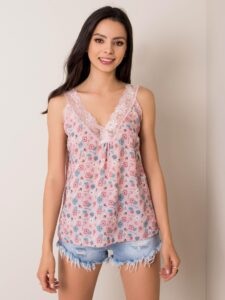 SUBLEVEL Top with flowers in