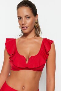 Trendyol Bikini Top - Red
