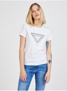 White Women's T-shirt with print