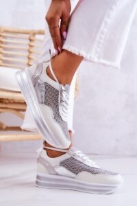 Women's Sport Shoes Sneakers White