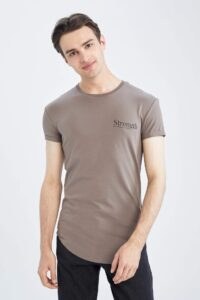 DEFACTO Muscle Fit Short Sleeve Back
