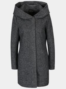 Dámsky ľahký kabát s kapucňou