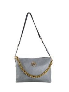 Grey women's messenger bag
