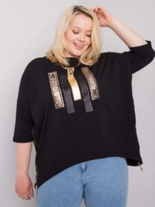 Lady's black blouse with
