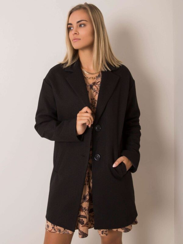 Lady's black coat