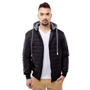 Men's Quilted Hooded Jacket GLANO