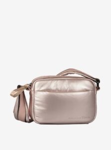 Pink Women's Metallic Crossbody Handbag Tom