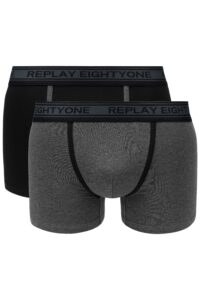 Replay Boxers Boxer Style 6 Cuff Logo&Contrast Piping