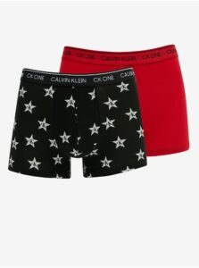 Set of two men's boxers in red and