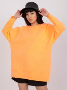 Women's orange sweatshirt by