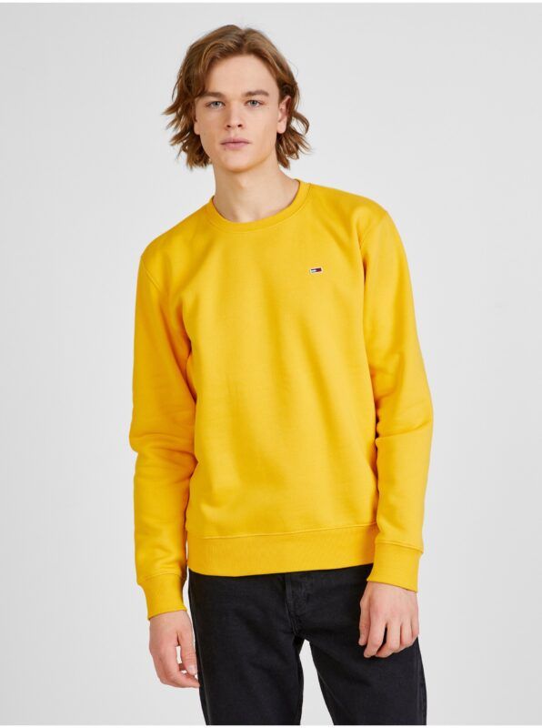 Yellow Men's Sweatshirt Tommy Jeans