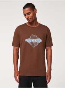 Brown Men's T-Shirt Oakley