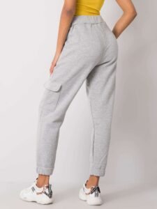 Grey sweatpants with pocket by