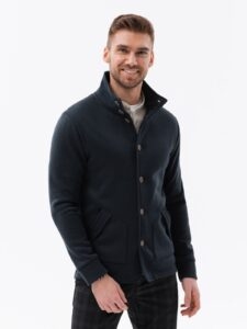Ombre Men's button-down sweatshirt with