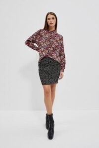 Skirt with print of