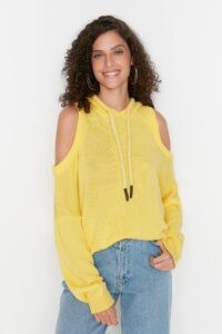 Trendyol Sweater - Yellow -