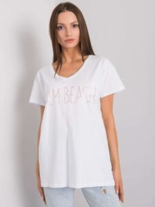 White T-shirt with