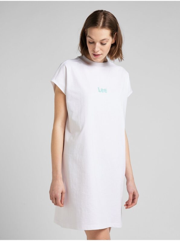 White Women's Short Dress Lee