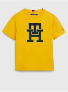 Yellow boys' T-shirt Tommy Hilfiger