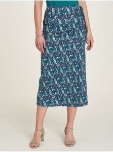 Blue Women's Floral Variable Skirt