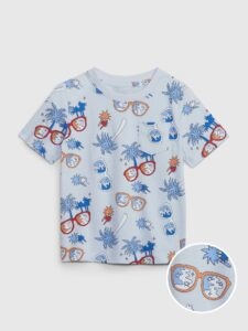GAP Otroške patterned Majica