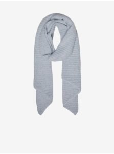 Light Blue Ribbed Scarf Pieces