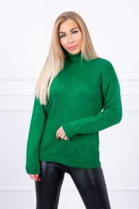 Sweater with turtleneck light