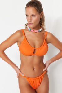 Trendyol Bikini Top - Orange